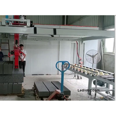 Całkowicie automatyczna maszyna do palletyzowania płyt, machine z zaciskami, obciążenia i rozładunku, pojemność 300 kg - 3000 kg