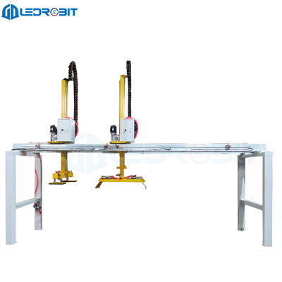 Automatyczny separator i układacz palet do cegieł cementowych, sterowanie PLC